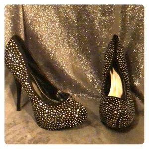 Glamorous high heels